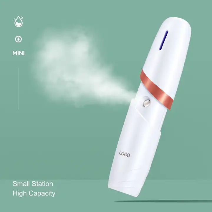 SKB-1804 Mini Tragbarer elektrischer Gesichtsbefeuchter Gesichts-Nano Nebelsprüher für feuchtigkeitsspendende Haut 