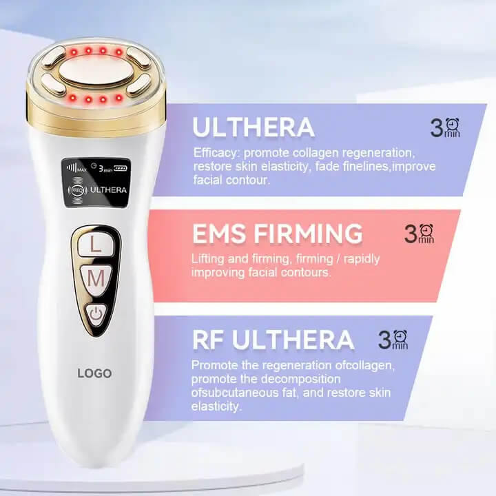SKB-1803 Ultraschall Rf Ems Führte Falten Entfernung Hautpflege Anti Aging Beauty Gerät 